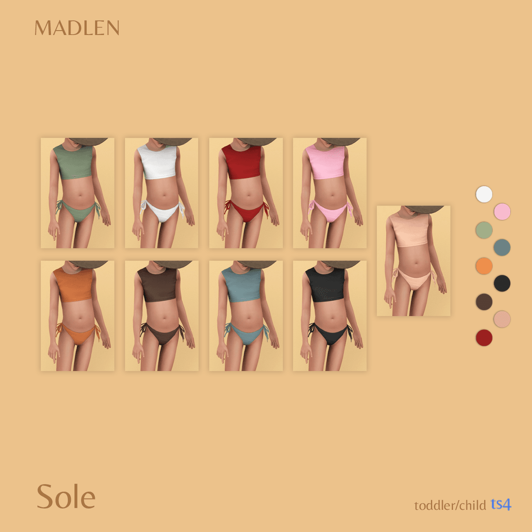 Галерея мода Купальники для девочек Sole Swimwear #1